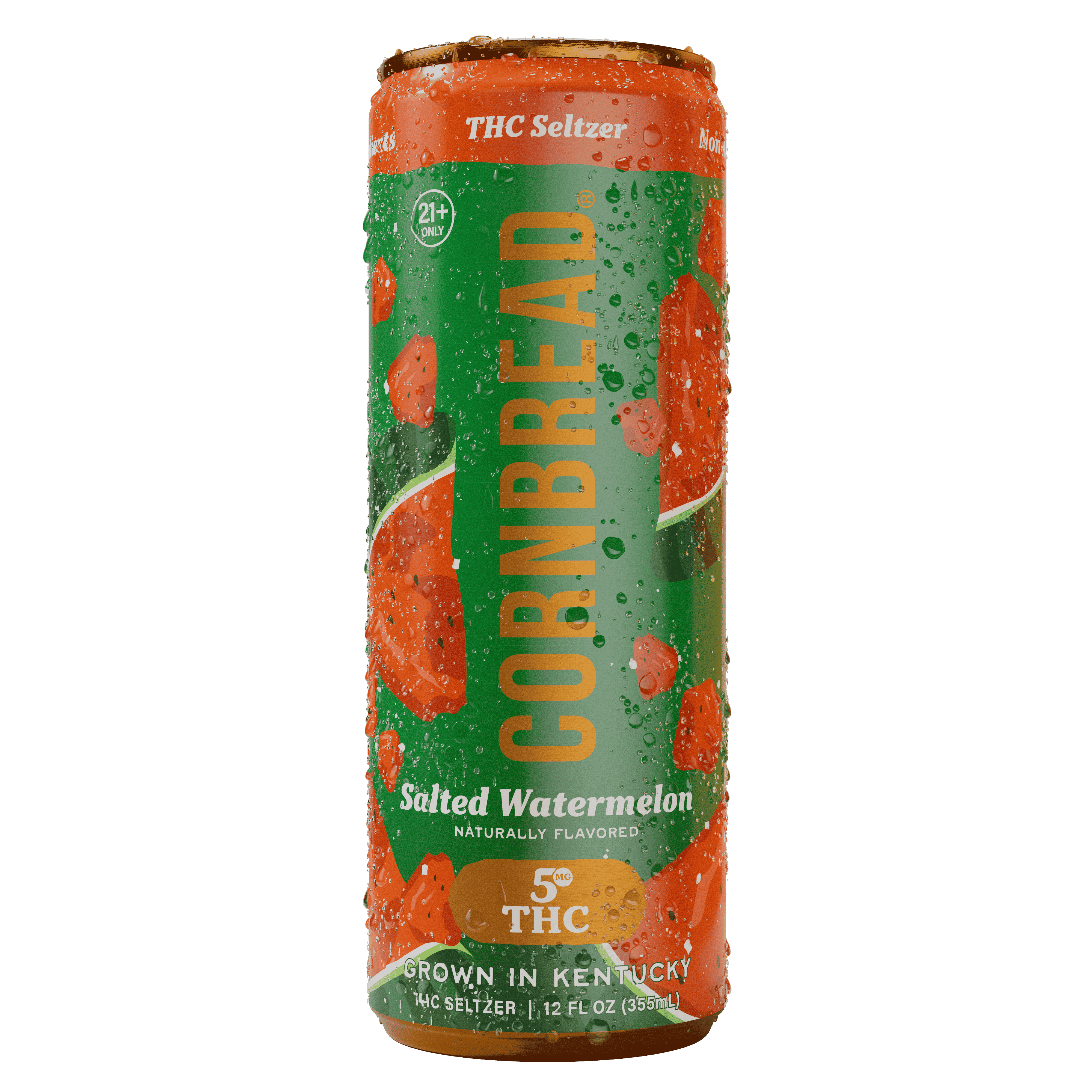 Salted Watermelon THC Seltzer, 5mg