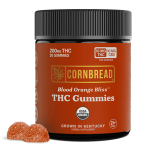 Blood Orange Bliss THC Gummies, 10mg