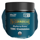 Blueberry Breeze THC Gummies, 10mg