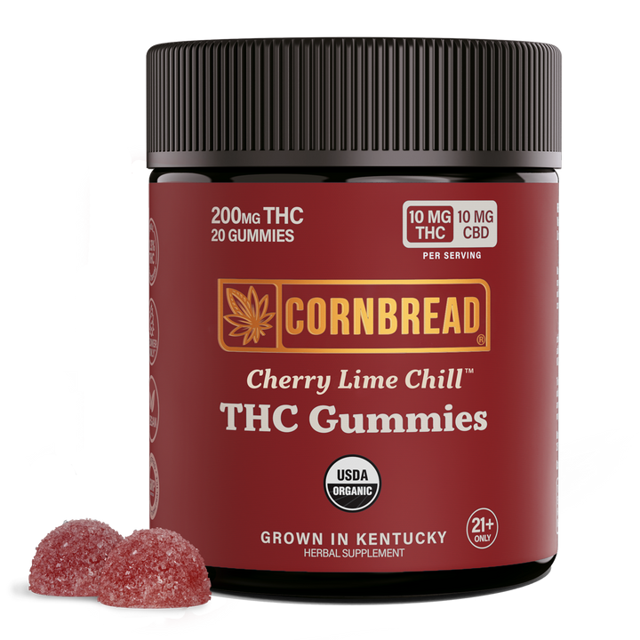 Cherry Lime Chill THC Gummies, 10mg