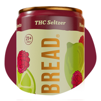 Raspberry Limeade THC Seltzer