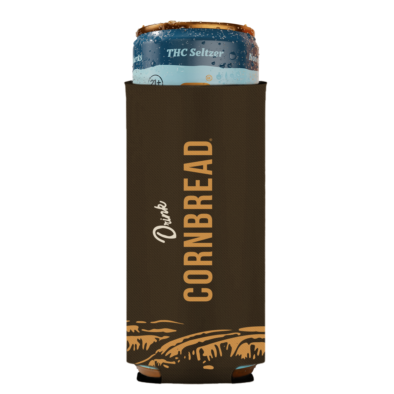 Cornbread Tall Can Koozie